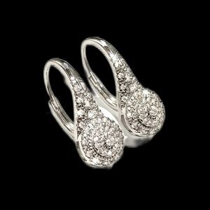 Women’s 925 Sterling Silver Synthetic Zirconia Pendant Earrings - NWT